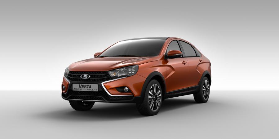  Lada Vesta Cross Concept 2016 года  (фото 5 из 9)